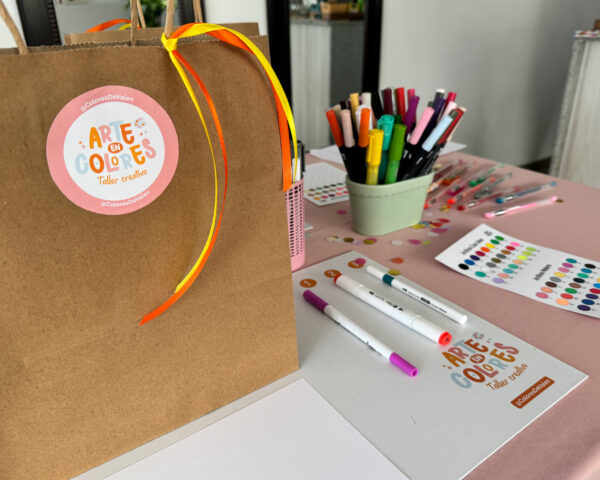 taller creativo arte en colores - accesorios