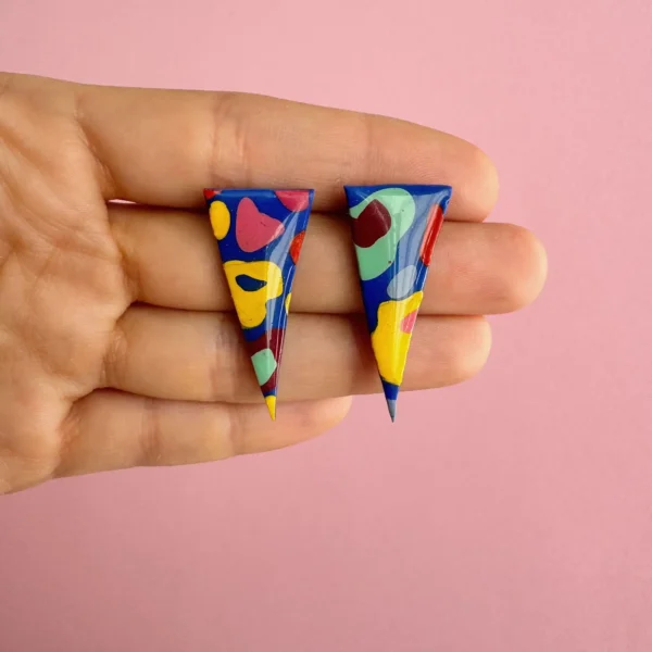 Aros - Colección manchas - Triángulo